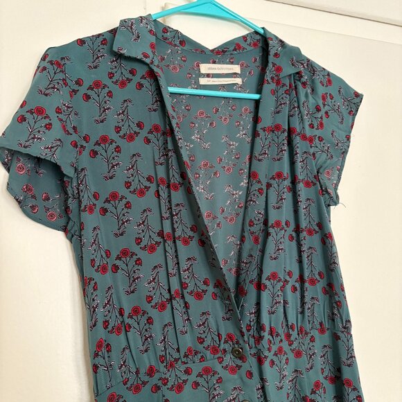 Urban Outfitters Light Floral Romper - Picture 3 of 5